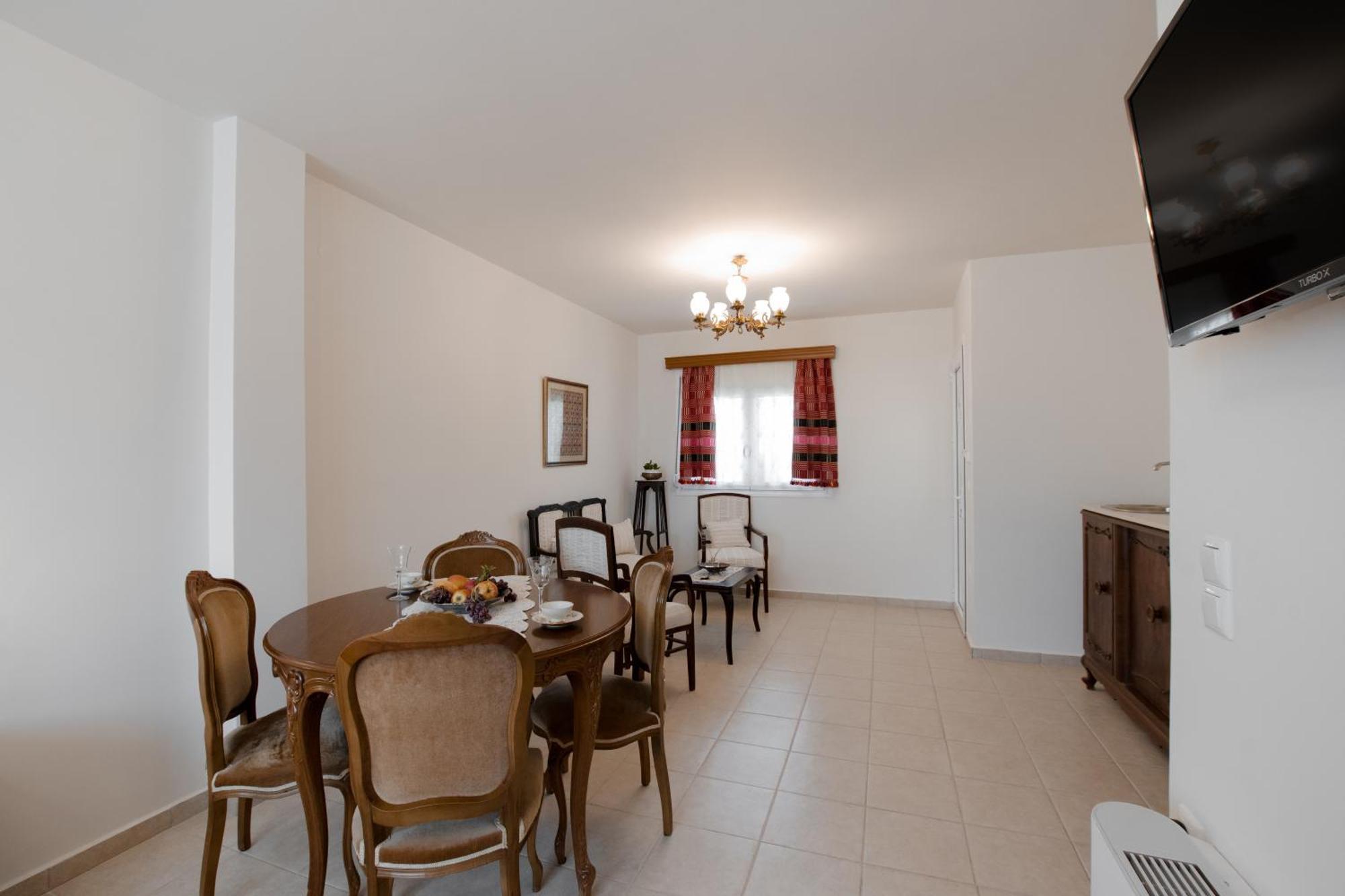 Apartmán Prasini Folia - Studio Mesili Anogia Exteriér fotografie
