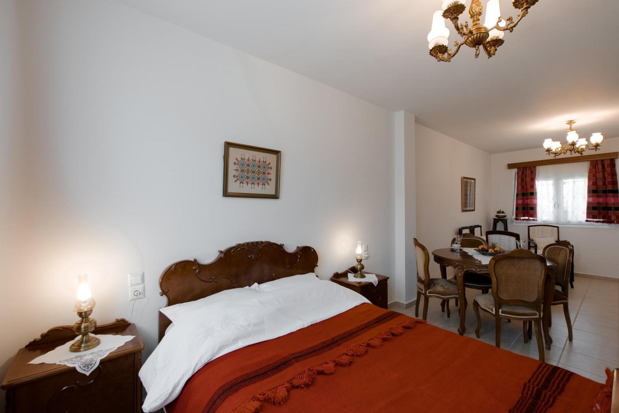 Apartmán Prasini Folia - Studio Mesili Anogia Exteriér fotografie